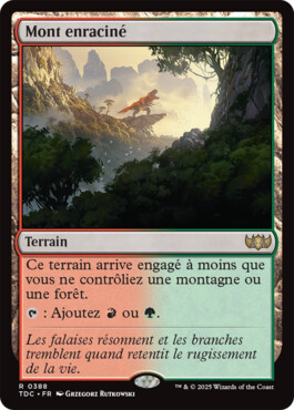 Mont enraciné - Tarkir : la tempête des dragons Commander