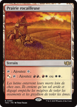 Prairie rocailleuse - Tarkir : la tempête des dragons Commander