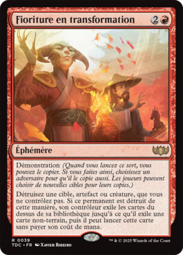 Fioriture en transformation - Tarkir : la tempête des dragons Commander