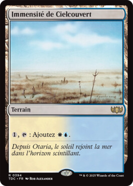Immensité de Cielcouvert - Tarkir : la tempête des dragons Commander