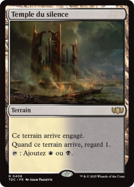 Temple du silence - Tarkir : la tempête des dragons Commander