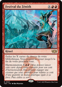 Festival du Zénith - Tarkir : la tempête des dragons Commander