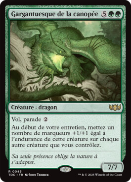 Gargantuesque de la canopée - Tarkir : la tempête des dragons Commander