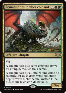 Écumeur des tombes colossal - Tarkir : la tempête des dragons Commander