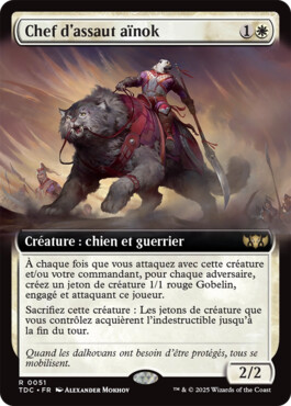 Chef d'assaut aïnok - Tarkir : la tempête des dragons Commander