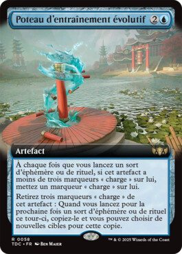 Poteau d'entraînement évolutif - Tarkir : la tempête des dragons Commander