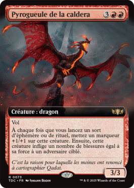Pyrogueule de la caldera - Tarkir : la tempête des dragons Commander