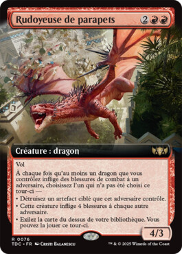 Rudoyeuse de parapets - Tarkir : la tempête des dragons Commander