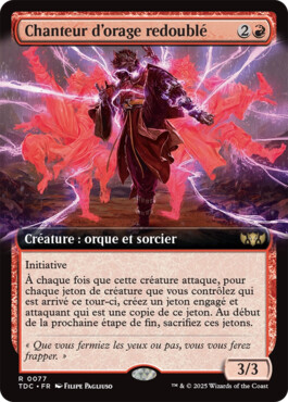 Chanteur d'orage redoublé - Tarkir : la tempête des dragons Commander