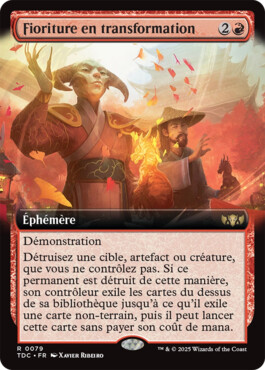 Fioriture en transformation - Tarkir : la tempête des dragons Commander