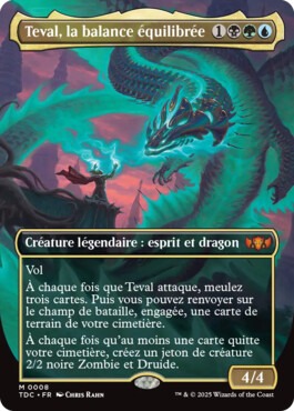 Teval, la balance équilibrée - Tarkir : la tempête des dragons Commander