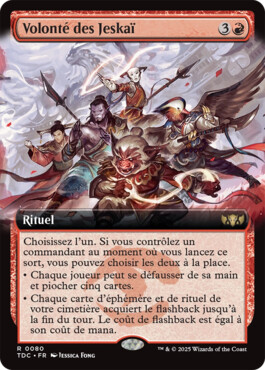 Volonté des Jeskaï - Tarkir : la tempête des dragons Commander
