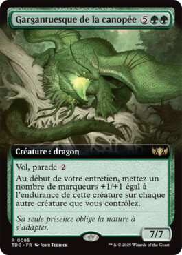 Gargantuesque de la canopée - Tarkir : la tempête des dragons Commander