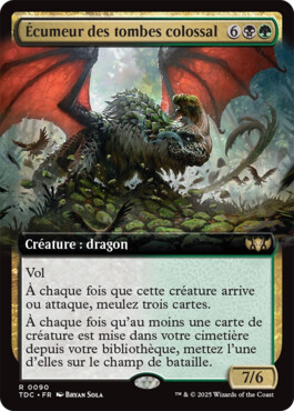 Écumeur des tombes colossal - Tarkir : la tempête des dragons Commander