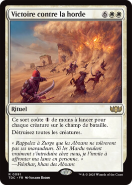 Victoire contre la horde - Tarkir : la tempête des dragons Commander