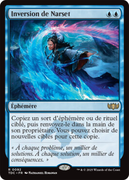 Inversion de Narset - Tarkir : la tempête des dragons Commander