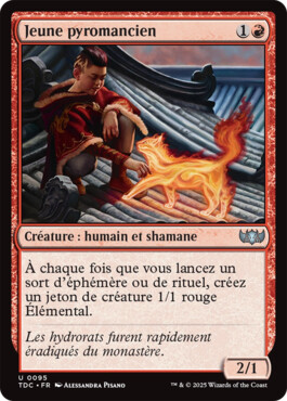 Jeune pyromancien - Tarkir : la tempête des dragons Commander