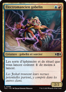Électromancien gobelin - Tarkir : la tempête des dragons Commander