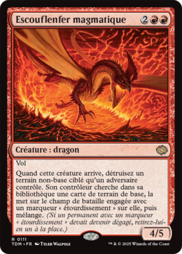 Escouflenfer magmatique - Tarkir : la tempête des dragons