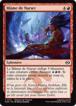 Blâme de Narset - Tarkir : la tempête des dragons