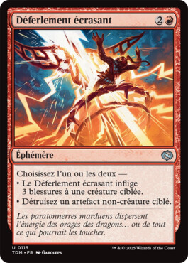 Déferlement écrasant - Tarkir : la tempête des dragons