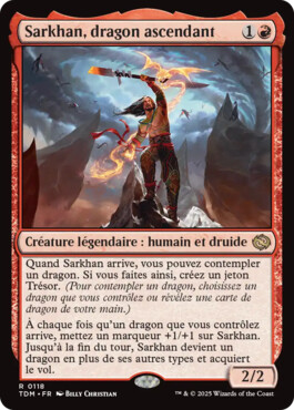 Sarkhan, dragon ascendant - Tarkir : la tempête des dragons