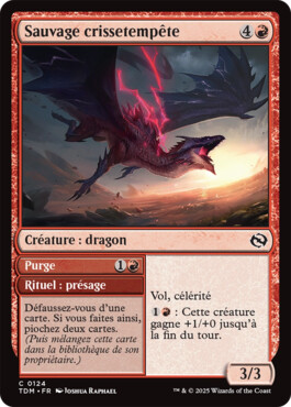 Sauvage crissetempête - Tarkir : la tempête des dragons