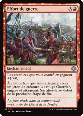 Effort de guerre - Tarkir : la tempête des dragons