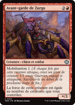 Avant-garde de Zurgo - Tarkir : la tempête des dragons