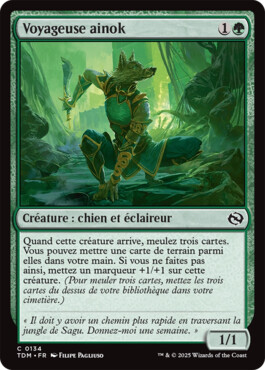 Voyageuse ainok - Tarkir : la tempête des dragons