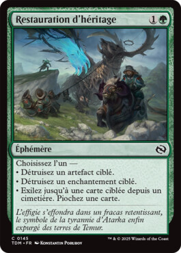 Restauration d'héritage - Tarkir : la tempête des dragons