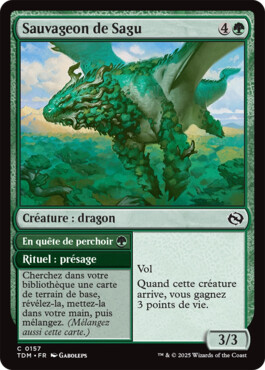 Sauvageon de Sagu - Tarkir : la tempête des dragons