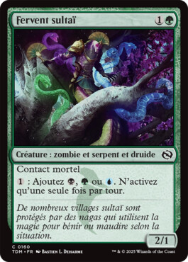 Fervent sultaï - Tarkir : la tempête des dragons