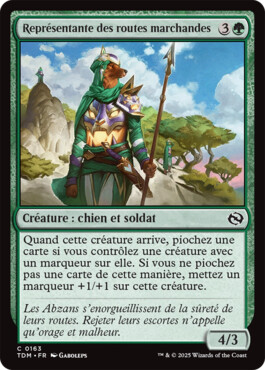 Représentante des routes marchandes - Tarkir : la tempête des dragons