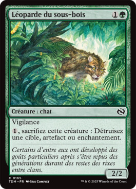 Léoparde du sous-bois - Tarkir : la tempête des dragons