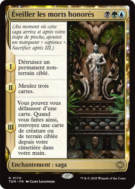Éveiller les morts honorés - Tarkir : la tempête des dragons