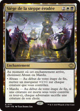 Siège de la steppe érodée - Tarkir : la tempête des dragons