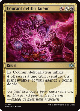 Courant défibrillateur - Tarkir : la tempête des dragons