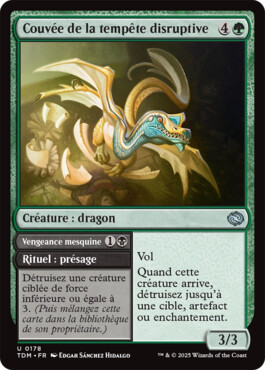 Couvée de la tempête disruptive - Tarkir : la tempête des dragons
