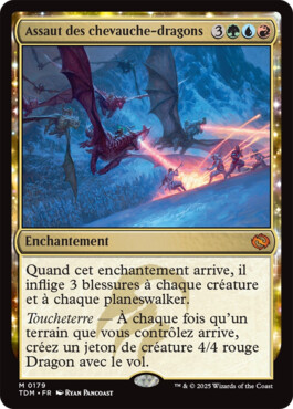 Assaut des chevauche-dragons - Tarkir : la tempête des dragons