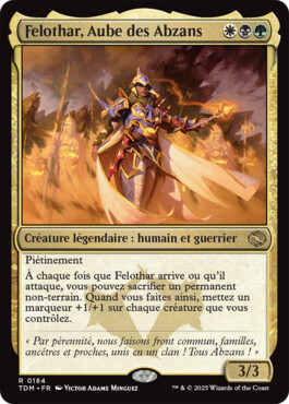 Felothar, Aube des Abzans - Tarkir : la tempête des dragons
