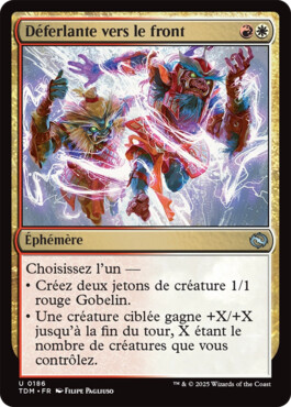 Déferlante vers le front - Tarkir : la tempête des dragons