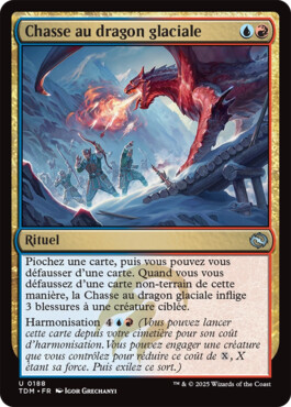 Chasse au dragon glaciale - Tarkir : la tempête des dragons
