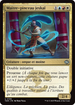 Maître-pinceau jeskaï - Tarkir : la tempête des dragons