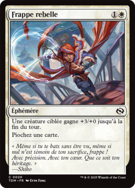 Frappe rebelle - Tarkir : la tempête des dragons