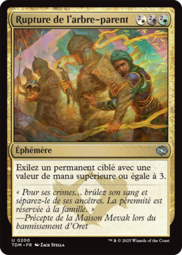 Rupture de l'arbre-parent - Tarkir : la tempête des dragons