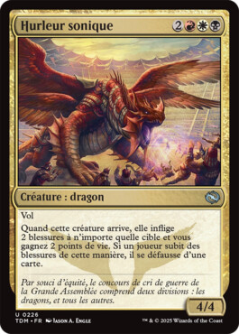 Hurleur sonique - Tarkir : la tempête des dragons