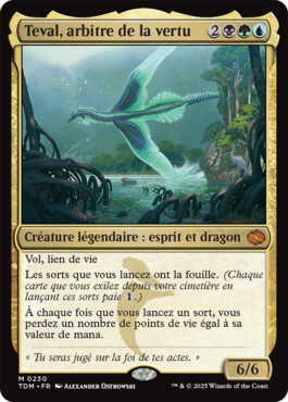 Teval, arbitre de la vertu - Tarkir : la tempête des dragons