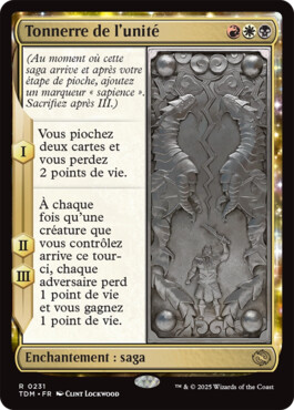 Tonnerre de l'unité - Tarkir : la tempête des dragons