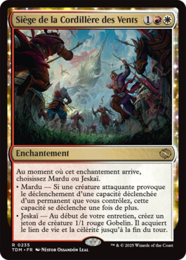 Siège de la Cordillère des Vents - Tarkir : la tempête des dragons